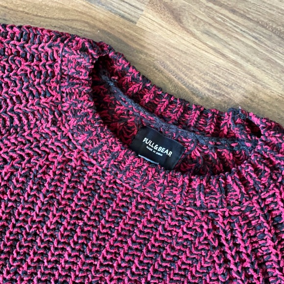 Pull&Bear Pullover Knit Sweater Size Large - Picture 2 of 4